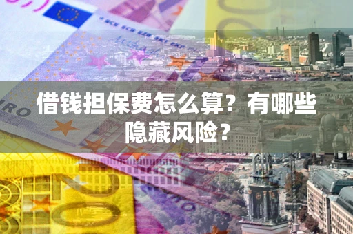 武汉借钱担保费怎么算？有哪些隐藏风险？