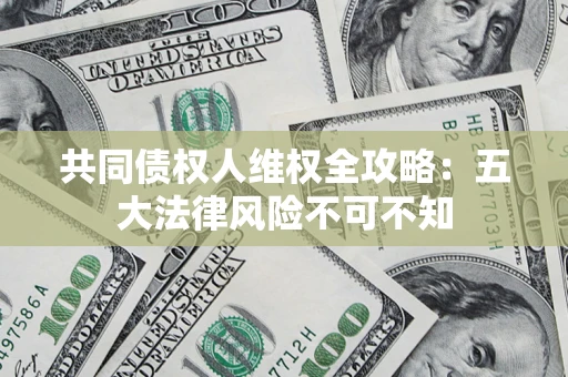 武汉共同债权人维权全攻略：五大法律风险不可不知