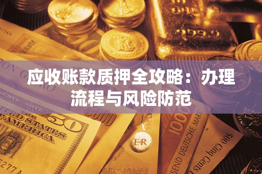 武汉应收账款质押全攻略：办理流程与风险防范