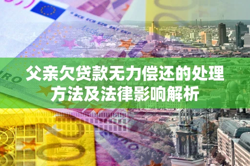 武汉父亲欠贷款无力偿还的处理方法及法律影响解析
